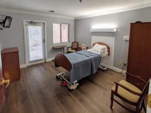 Edisto Post Acute single bedroom