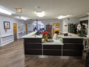 Edisto Post Acute nurse's station