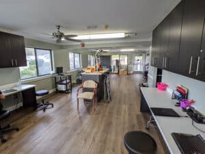 Edisto Post Acute physical therapy room